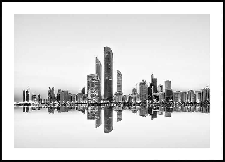 Abu Dhabi Urban Reflection -juliste