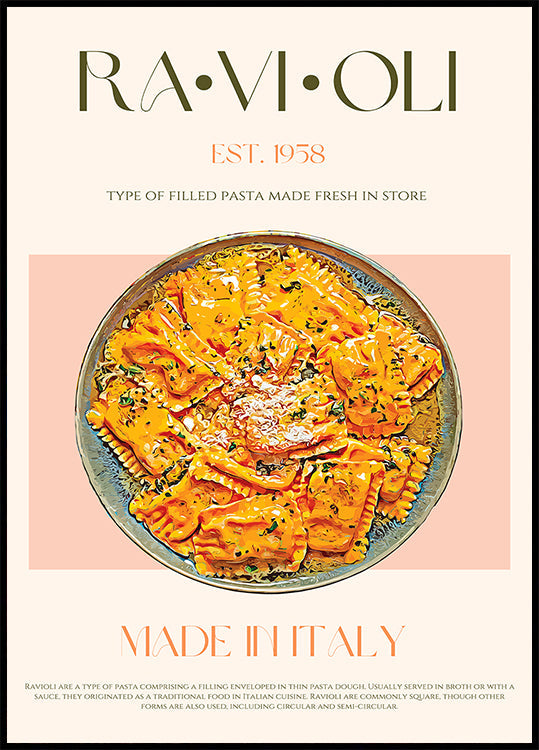 Ravioli Delight -juliste