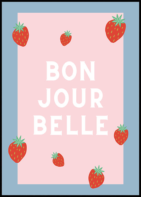 Bon Jour Belle -juliste