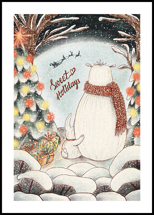 Metsän sydän -juliste