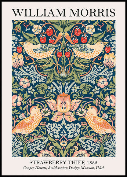 William Morris mansikkavaras -juliste