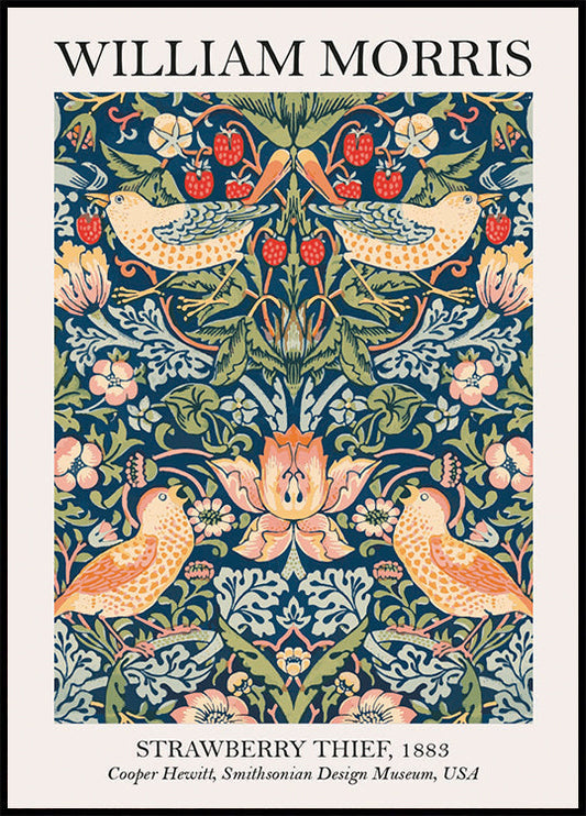 William Morris mansikkavaras -juliste