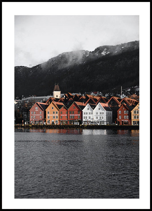 Bryggen Waterfront, Norja Juliste