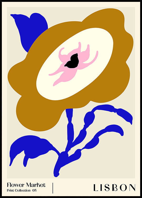 Kukkamarkkinat. Lissabonin juliste