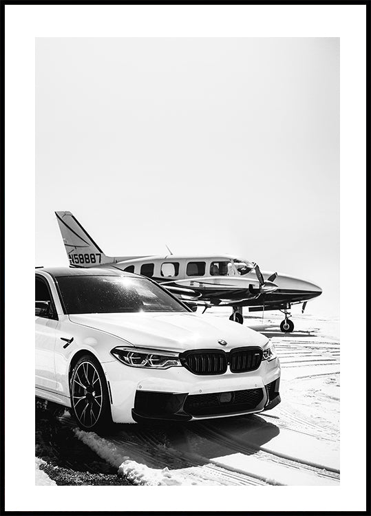 Luxury Life BMW -juliste 