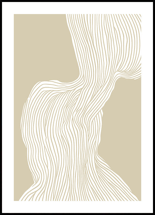 Virtaava Linescape-juliste
