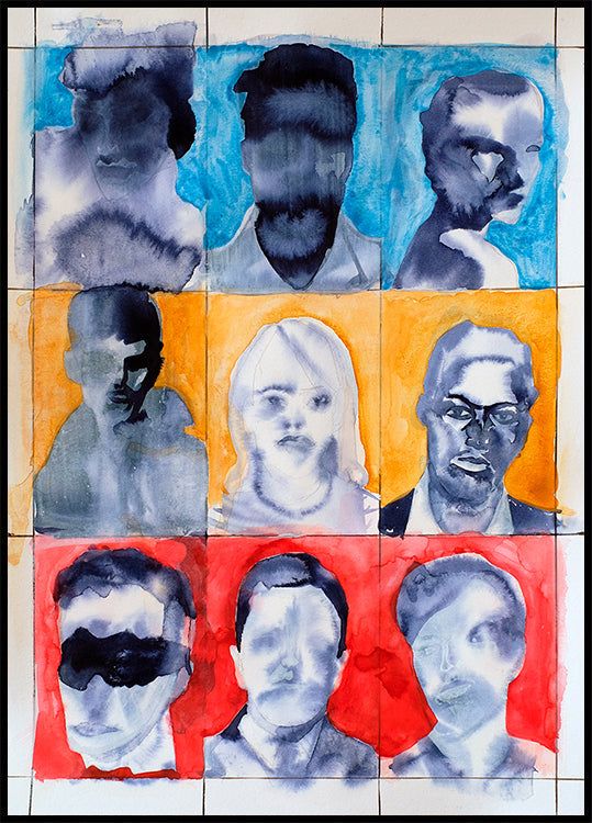 Headshot Grid No. 1