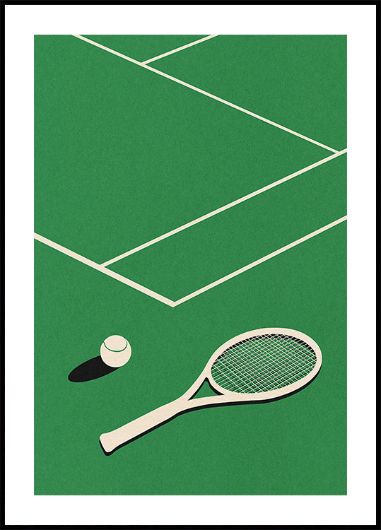Rosi Feist Lawn Tennis Club -juliste