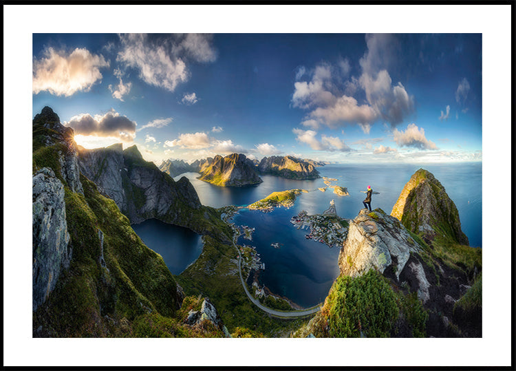 Reinebringen näkymät Juliste