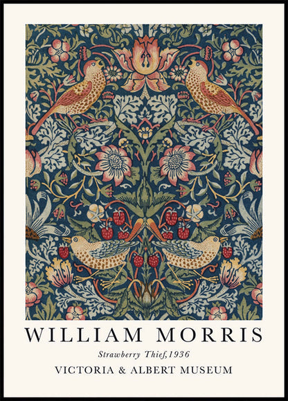 William Morris - Mansikkavarasjuliste 