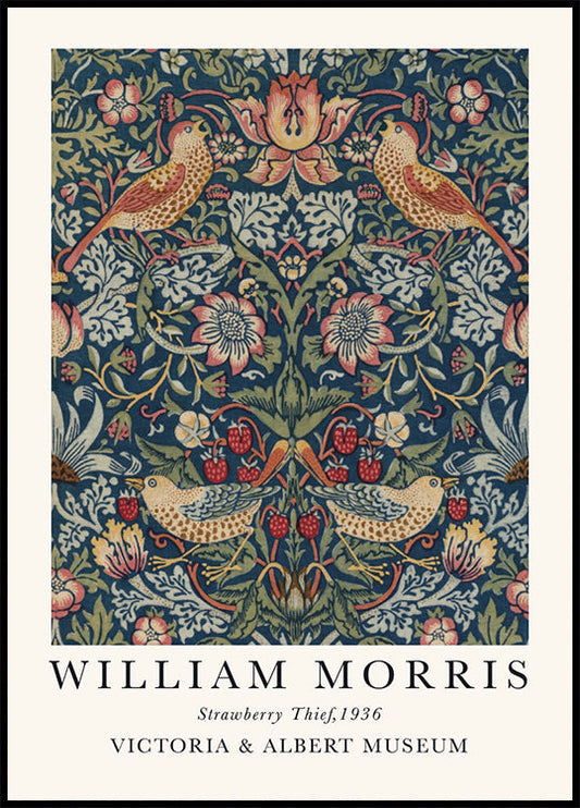 William Morris - Mansikkavarasjuliste 