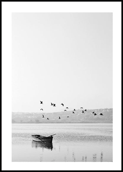 Birds Over Lake -juliste 