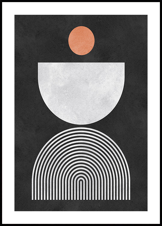 Viivat ja ympyrät 10 Juliste