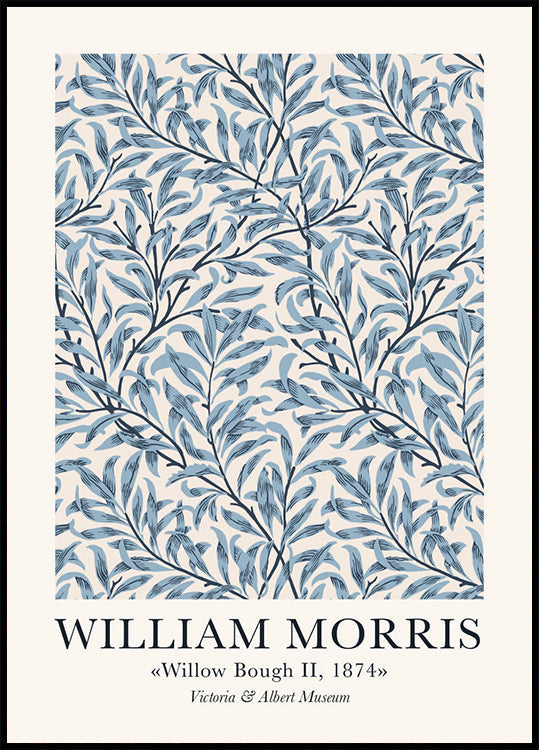 William Morris Willow Bough -juliste 