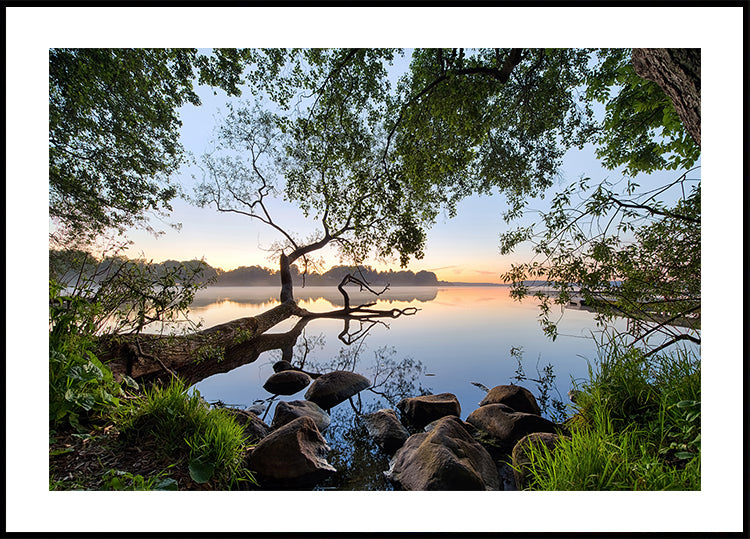 Järvinäkymä juliste