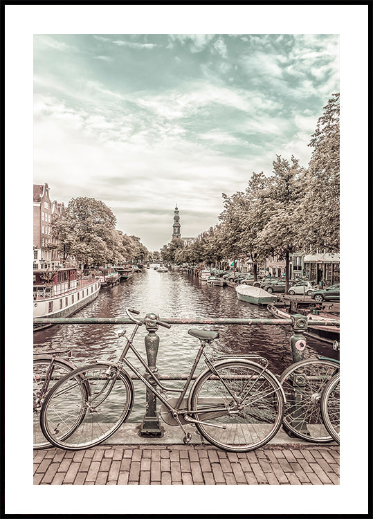 Tyypillinen Amsterdam | urban vintage style juliste