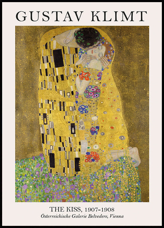 Suudelma Gustav Klimt Juliste