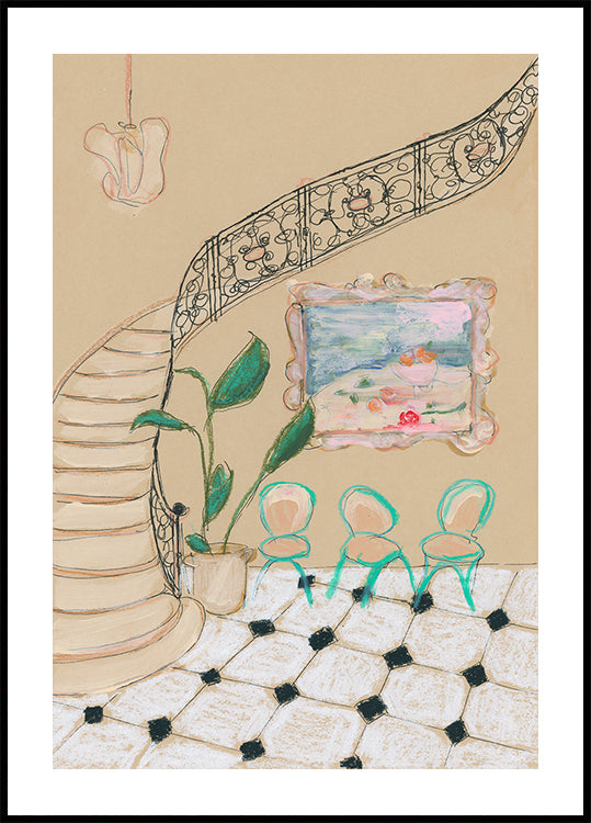 Museopäivä Pariisissa -juliste