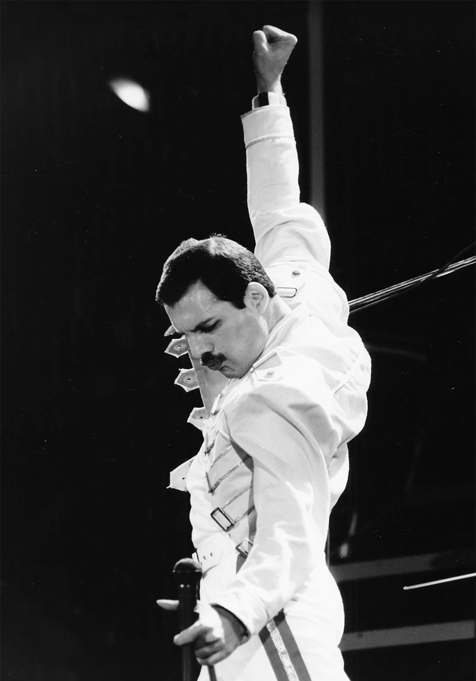 Freddie Mercury Live Hand Up -juliste 