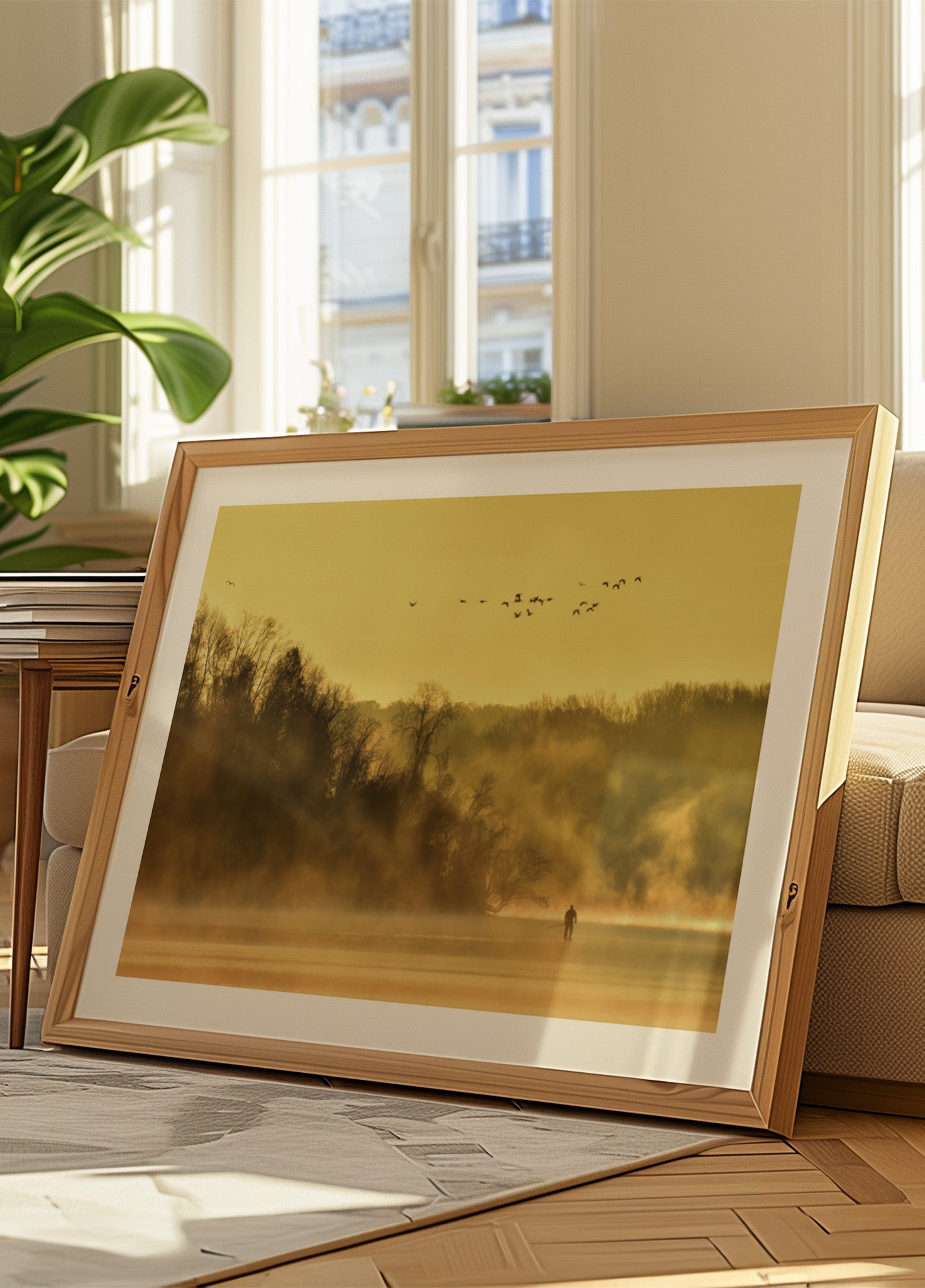 Golden Mist Yksinäinen figuuri