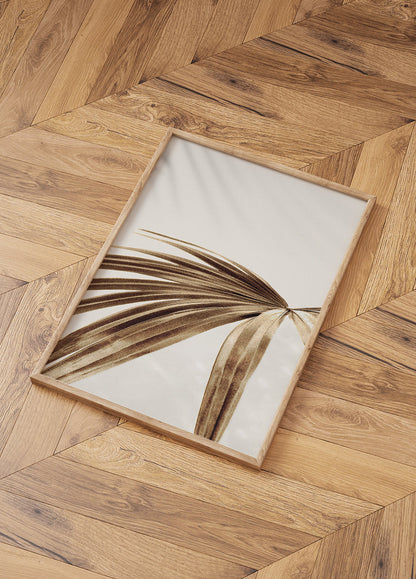 Golden Palm Leaves -juliste 