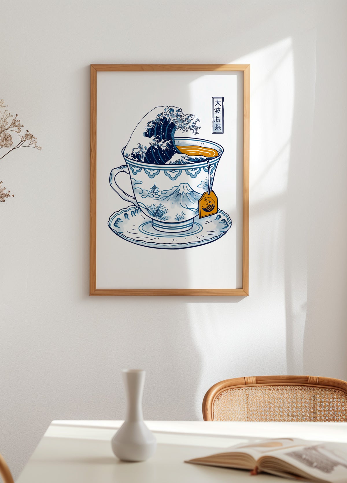 Upea Kanagawa-tee