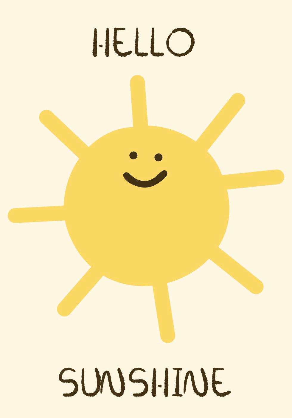 Sunny Smiles -juliste