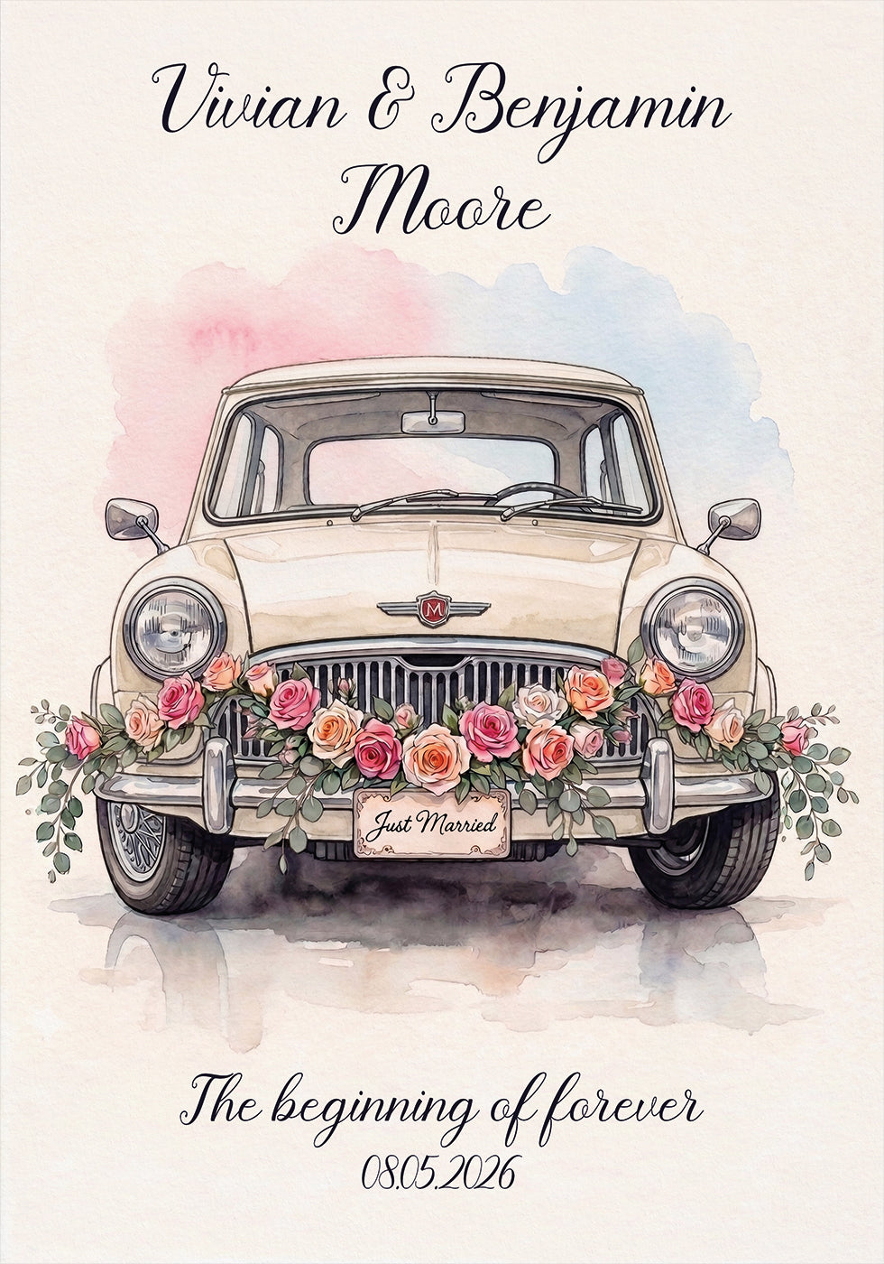 Just Married Personal Juliste