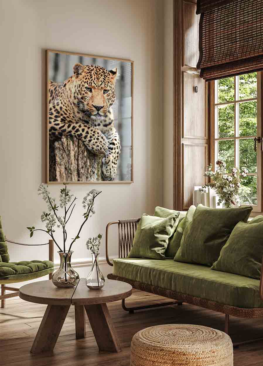 Majestic Leopard -juliste