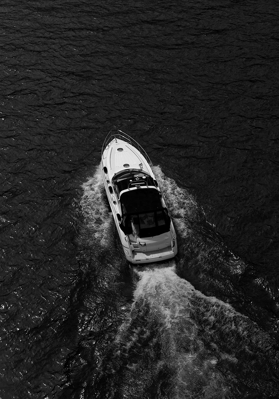 Yksivärinen Voyage No.2 -juliste