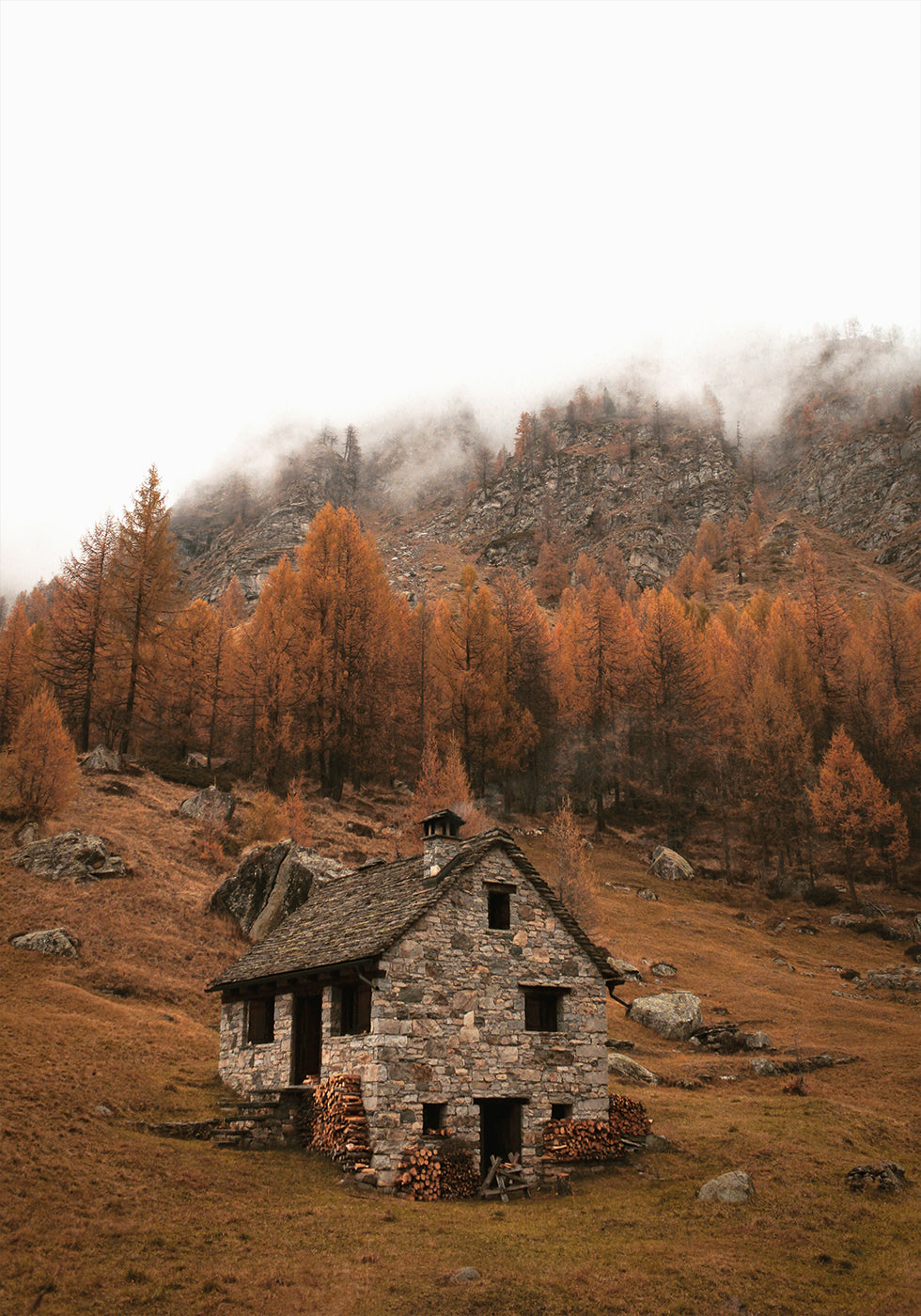 Autumnal Mountain Retreat -juliste