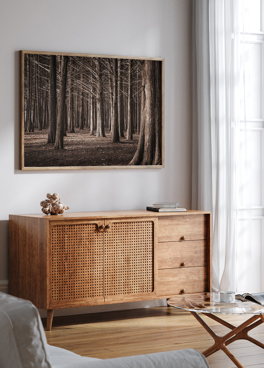 Pinewood Forest Plakat - Posterbox.dk