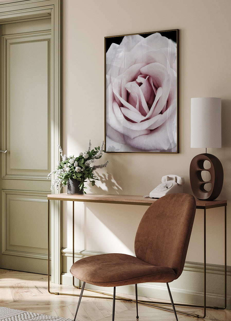 Pink Rose -juliste 