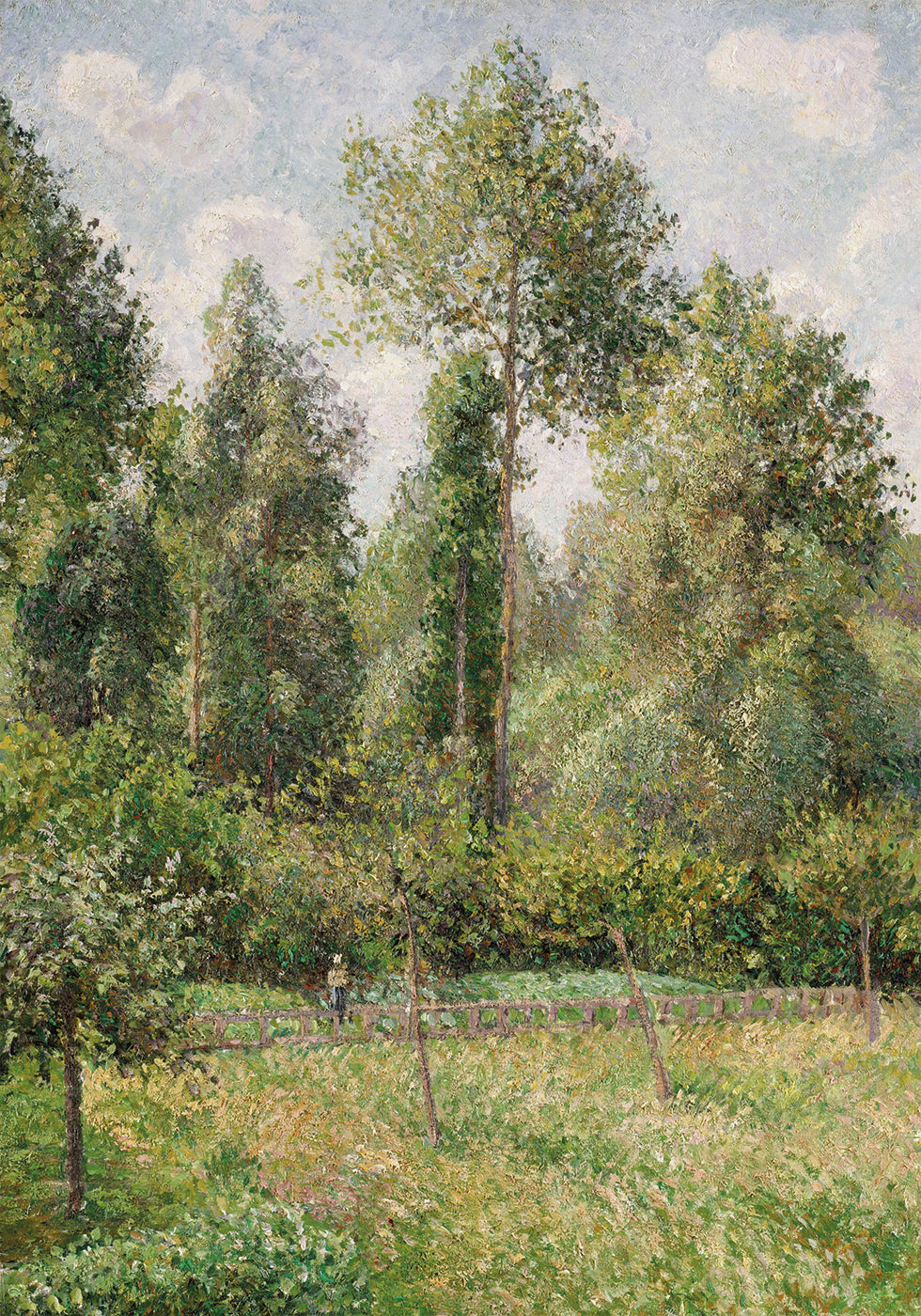 Poplars Éragny by Camille Pissarro Juliste 