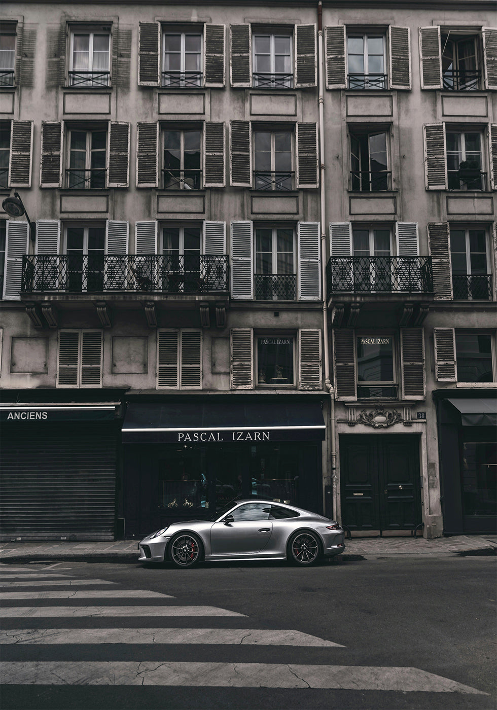 Porsche 911 Turbo -juliste 