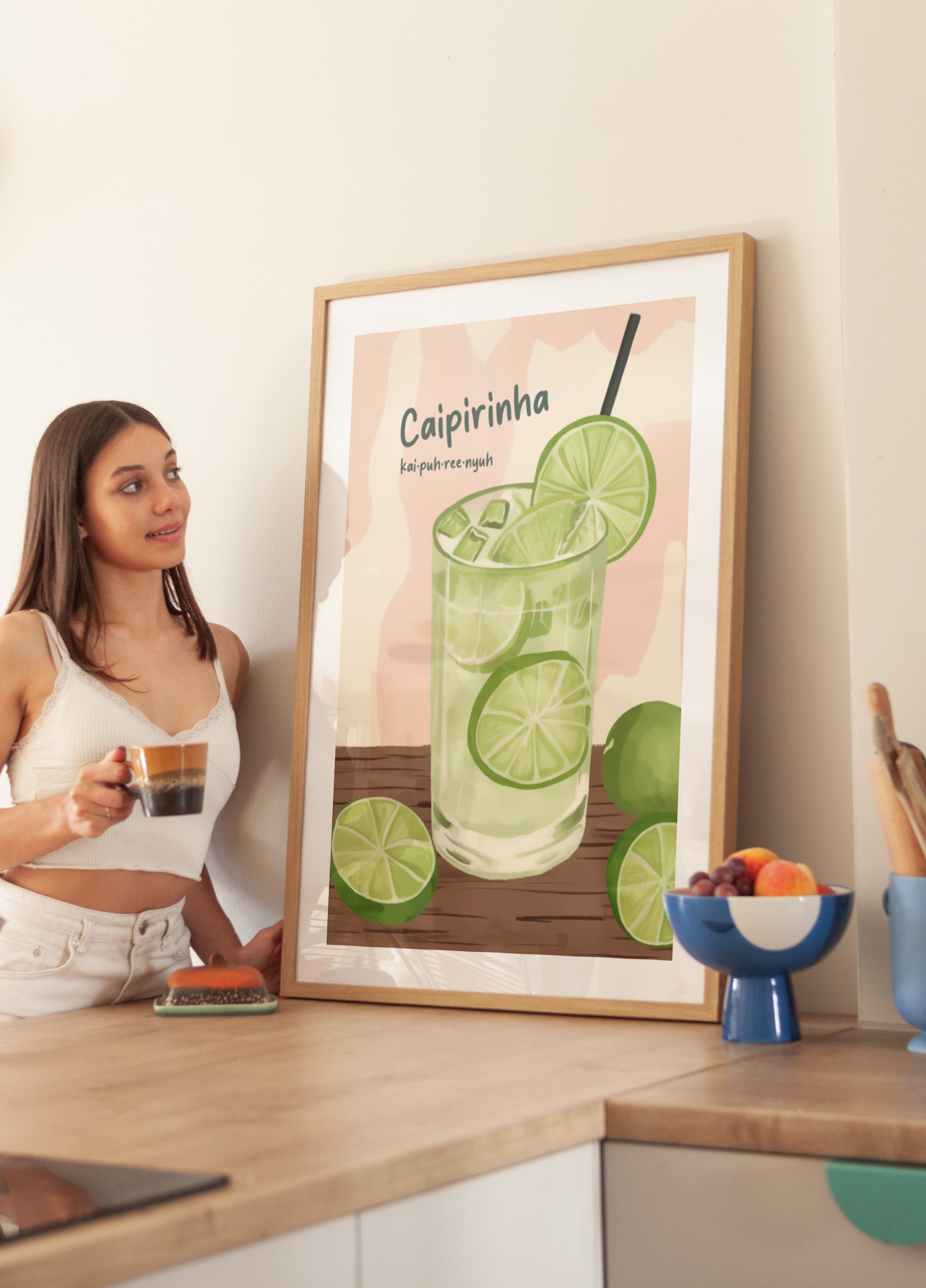 Virkistävä Lime Caipirinha