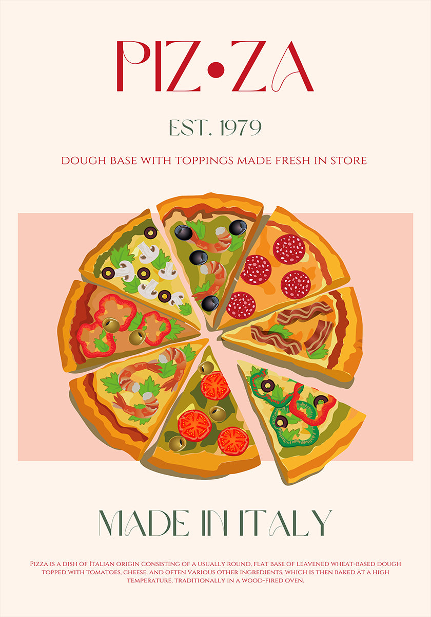 Slices of Italy -juliste