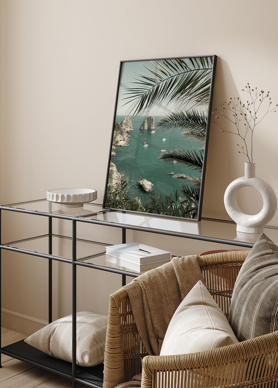 View Of The Mediterranean Plakat - Posterbox.dk