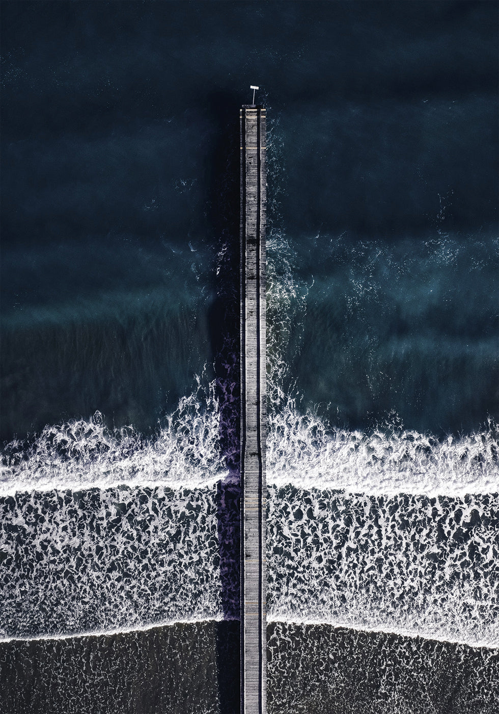 Pier Over Turquoise Waters -juliste 