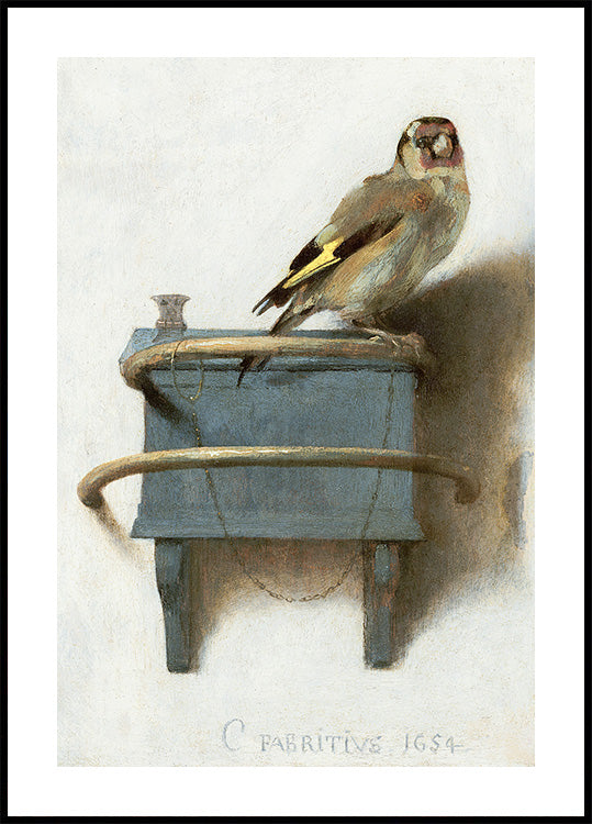 Vintage Bird Painting Plakat - Posterbox.dk