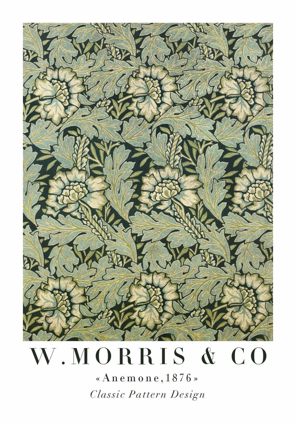 W. Morris &amp; Co - Anemone-juliste 