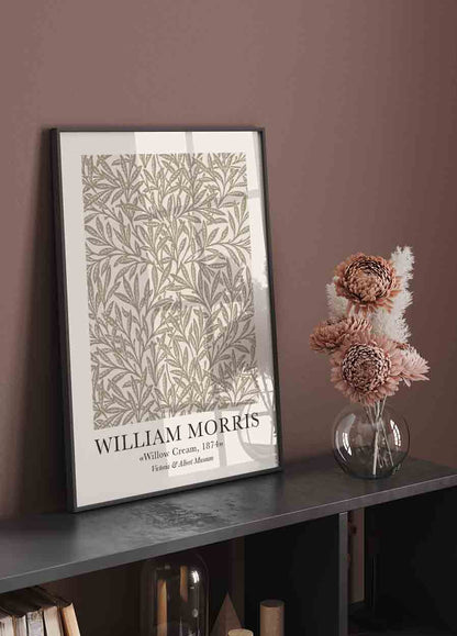 William Morris &amp; Co Willow Cream -juliste 