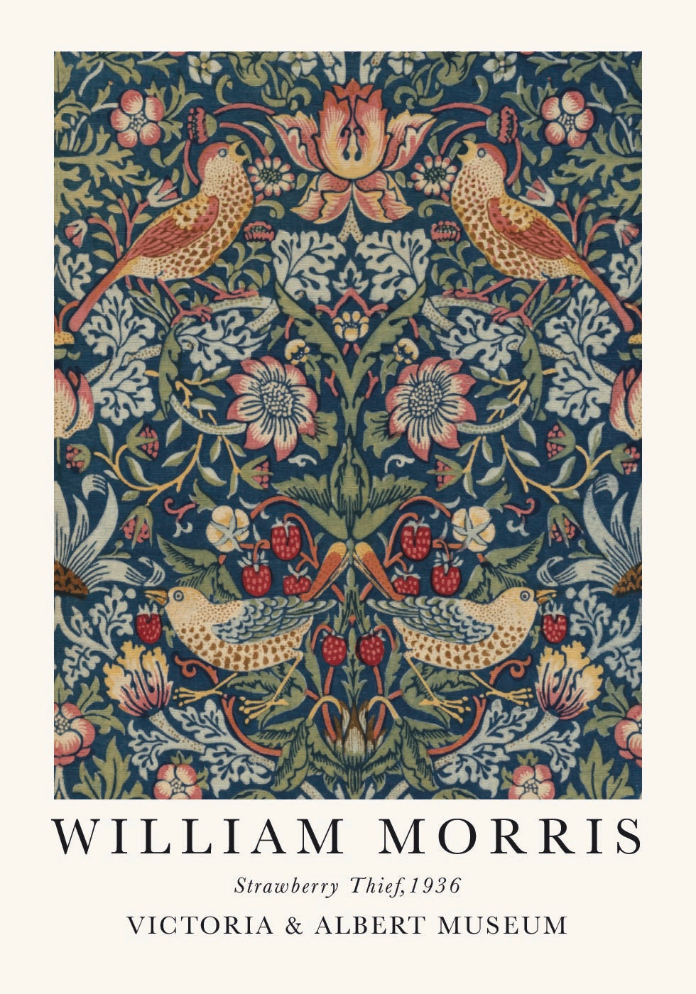 William Morris - Mansikkavarasjuliste 