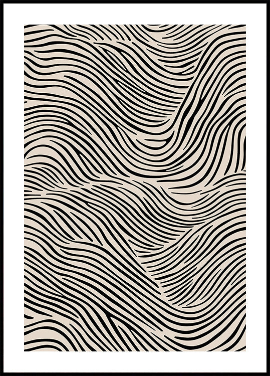 Flowing Lines Art (NEW) - Posterbox