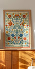Scandinavian Folk Floral Poster - Posterbox