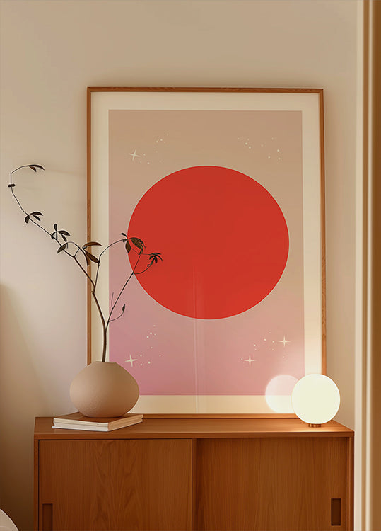 Crimson Eclipse Plakat - Posterbox