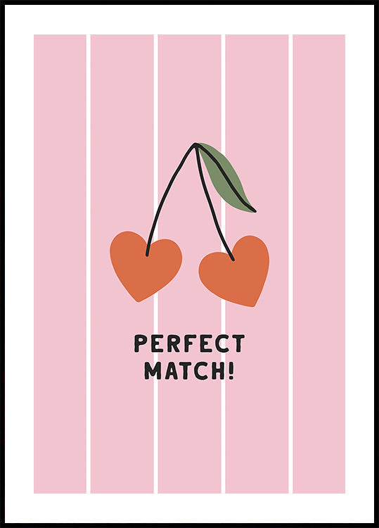 Cherry Love Duo Plakat - Posterbox