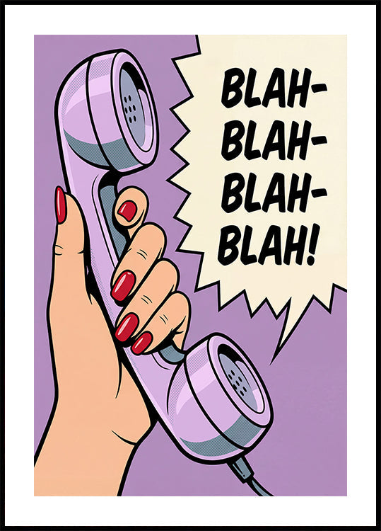 Blah Blah Blah (NEW) - Posterbox