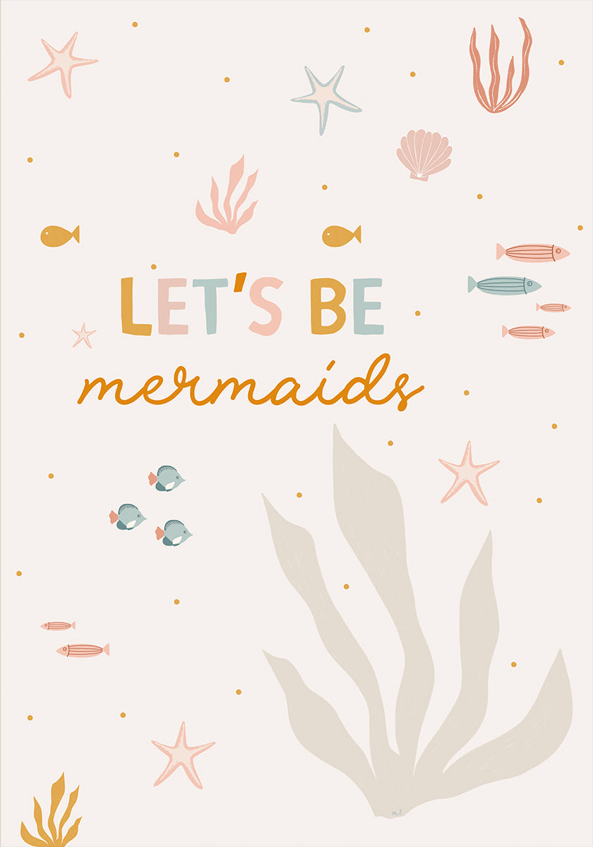 Let's Be Mermaids (NEW) - Posterbox
