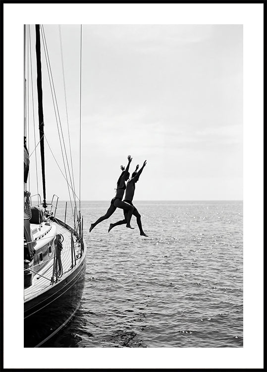 Jumping From a Boat (NEW) - Posterbox
